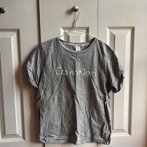 Grey Calvin Klein T Shirt